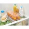 mDesign Plastic Kitchen Food Storage Bin with Handle, Lid, 2 Pack